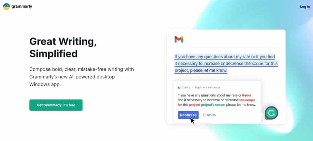 Grammarly - a free marketing tool to improve your writing