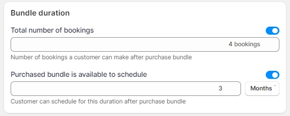 Allow clients to book multiple appointments at once with bundle bookings