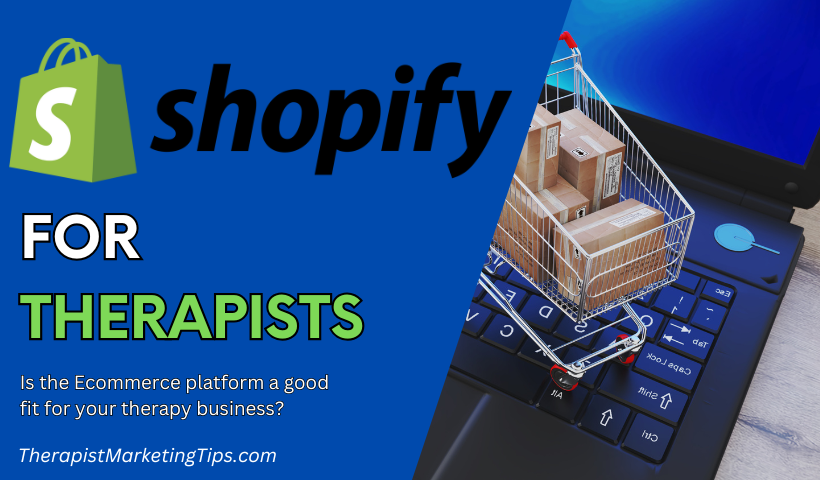 Shopify for Therapists - title graphic.